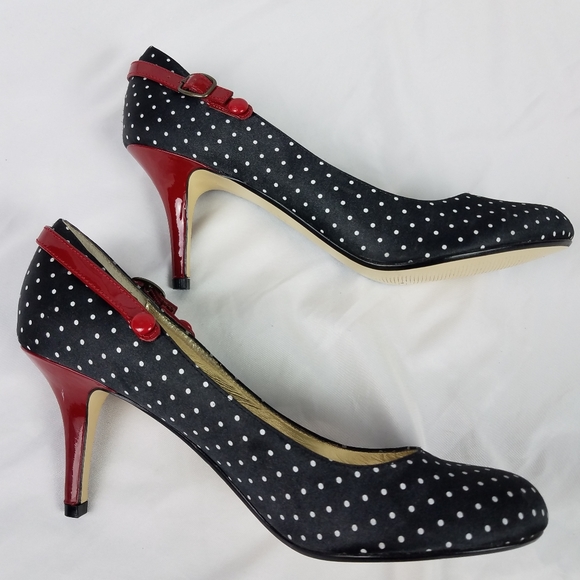 Rockabilly Pin Up Pumps Heels Steve Madden Luvvy - Picture 5 of 8